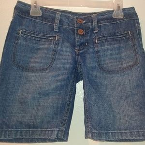 American Eagle Bermuda Jean Shorts
